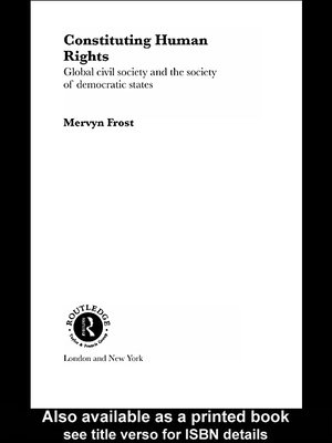 cover image of Constituting Human Rights